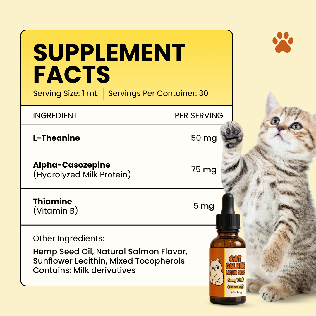 Cat Calming Drops | Test