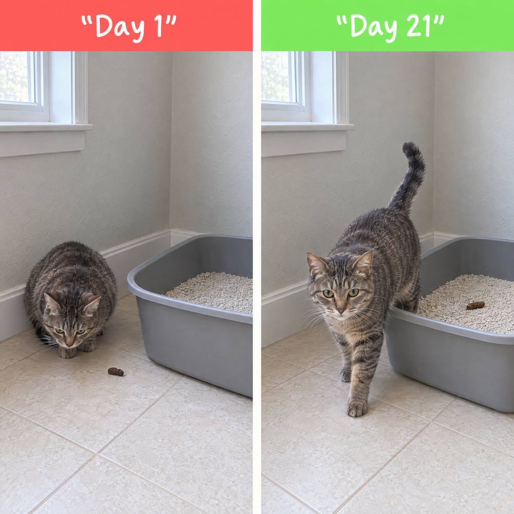 Cats Go Back To The Box In Weeks, Not Months